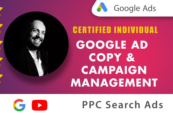 I will write your google ads search copy and campaign management