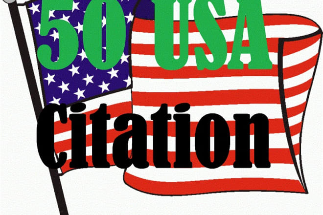 I will add your business listing on 50 top usa citation sites
