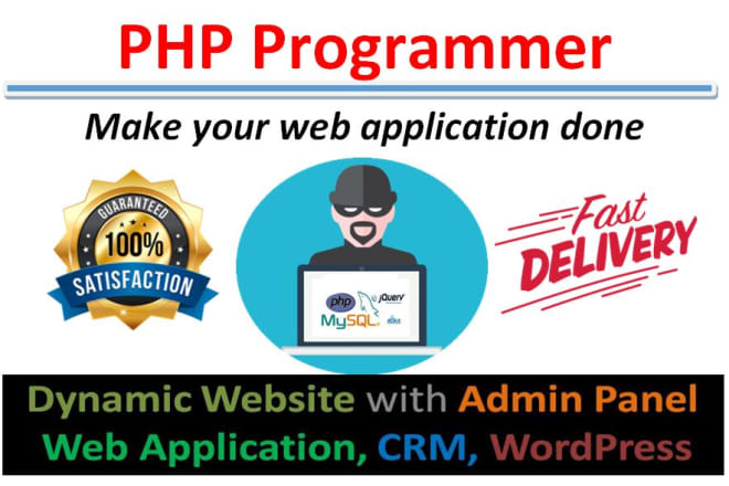 I will be your PHP programmer or wordpress developer