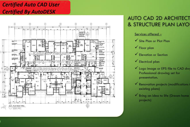 I will convert PDF hand sketch to details auto cad drawing