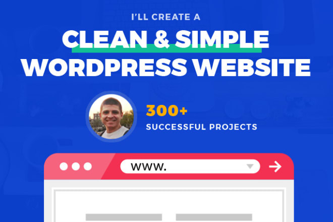 I will create a clean and modern wordpress website