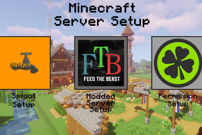 I will create a professional minecraft server for your needs