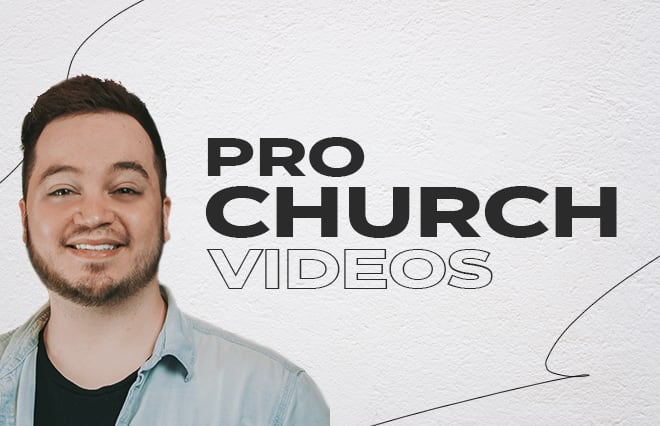 I will create a promo video for your church, series, or event