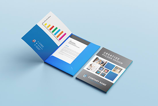 I will design unique, modern and business presentation folder