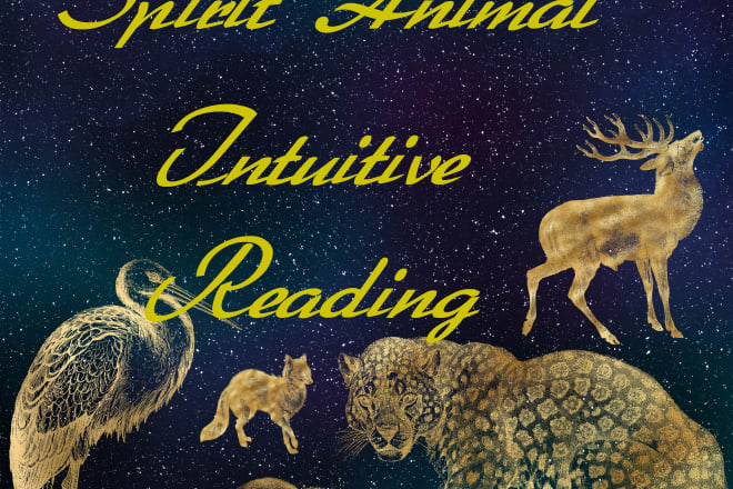I will do a spirit animal intuitive reading
