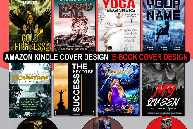 I will do book cover design book formatting and layout design