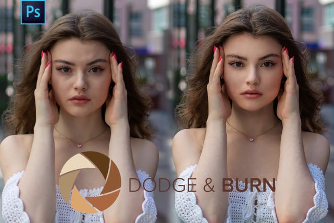 I will edit your photo magically skin retouche by dodge and burn