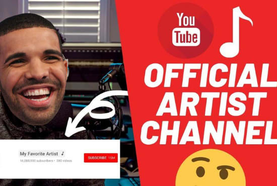 I will help you verify youtube artist channel