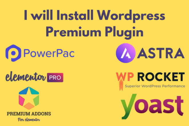 I will install premium themes and plugins of your choice on wordpress