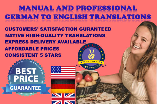I will provide top quality native german to english translation