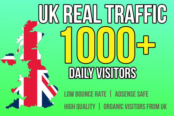 I will send keyword target UK website traffic,adsense safe
