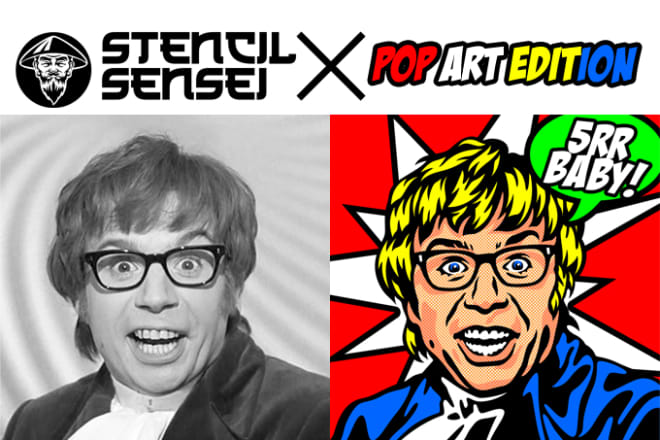 I will turn your photo into a pop art design
