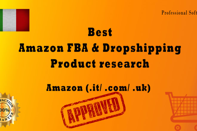I will best research product for dropshipping and amz