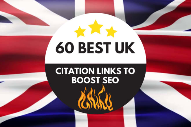I will build 60 of the best uk citations to boost seo
