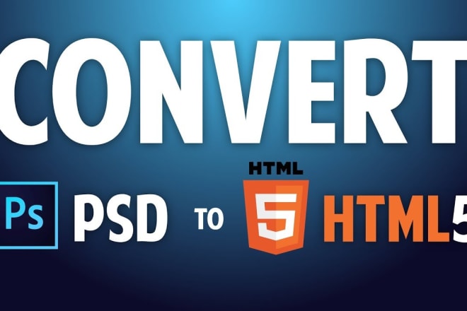 I will convert you PSD template into html, in just 24 hours