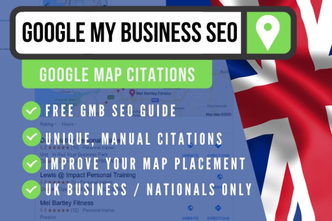 I will create 150 unique google map citations help your uk business