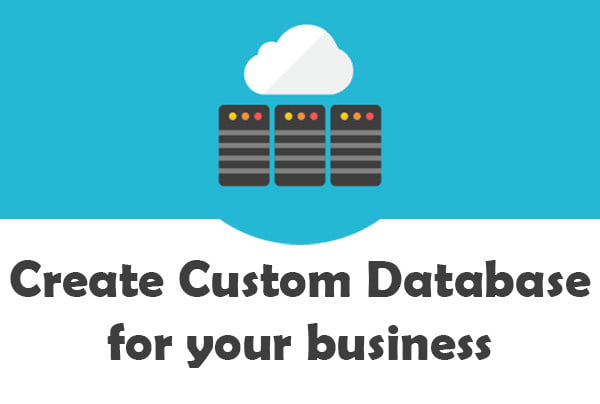 I will create a custom web database software for your business