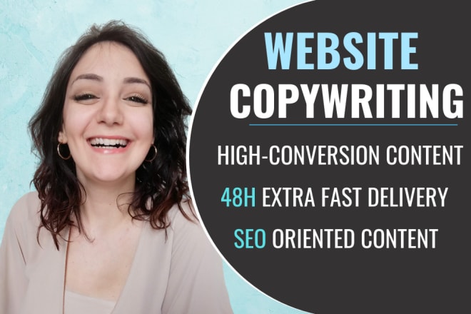 I will create compelling sales and website content copywriting