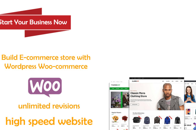 I will create high converting ecommerce website easy to use with woocommerce