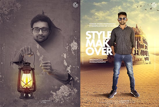 I will create movie poster and manipulation art using photoshop