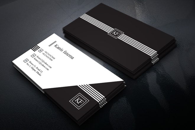 I will create professional visiting card or business card for you