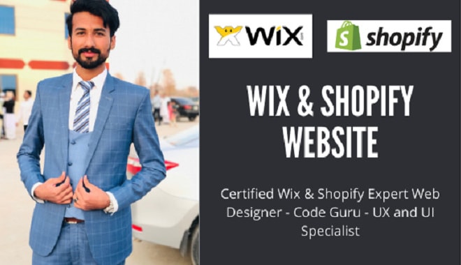 I will design and redesign wix website