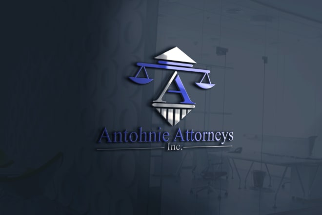I will design creative logo for finance law or consulting business