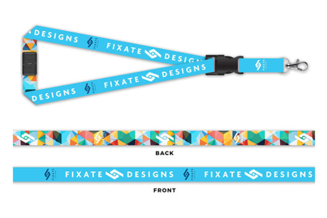 I will design full color lanyards, id cards, id badges