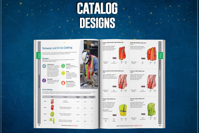 I will design professional and modern brochure, catalog, magazine