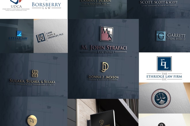 I will design professional logo for legal, attorney or law firm