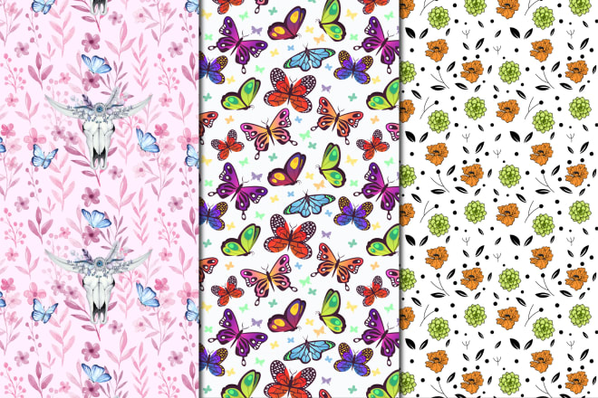 I will design seamless, sewing, clothing pattern for fabrics