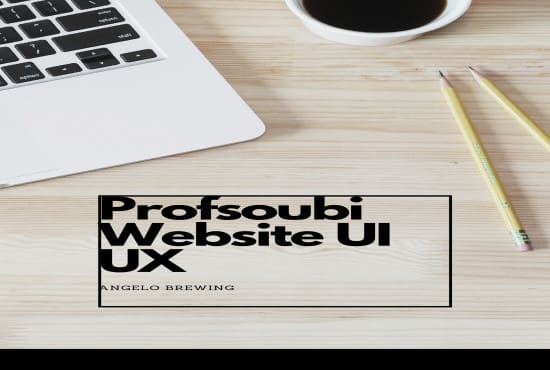 I will design ui ux of your website