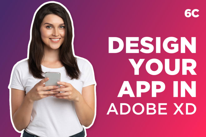 I will design your app or website in adobe xd