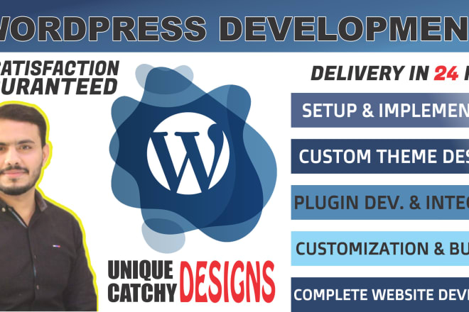 I will develop any kind of wordpress website for your business