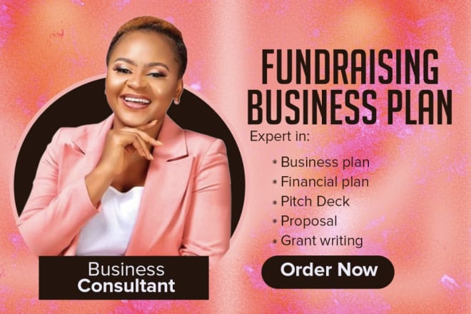 I will do a fundraising business plan, branding, business plan writer