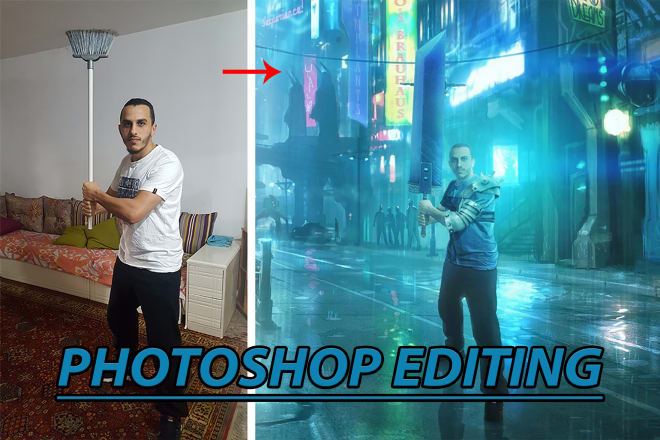 I will do adobe photoshop edit photo manipulation