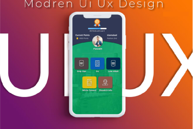 I will do interactive ui ux prototype design for mobile and web