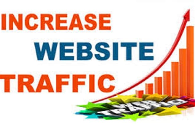 I will do organic web traffic that boost sales