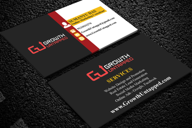 I will do professional business card visiting card design