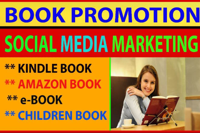 I will do promote and viral your book e book marketing on social media