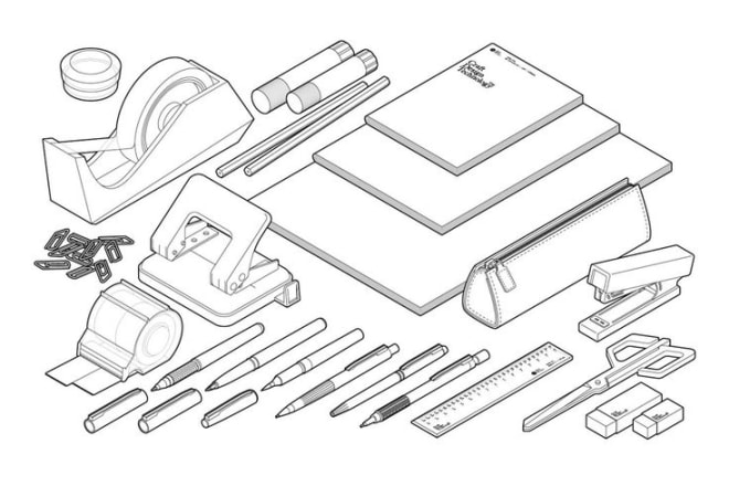 I will draw any line art illustration, lineart and line drawing