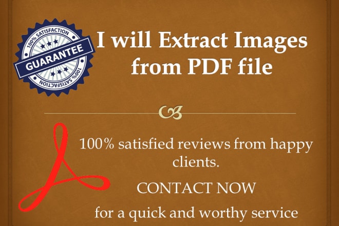 I will extract images from PDF
