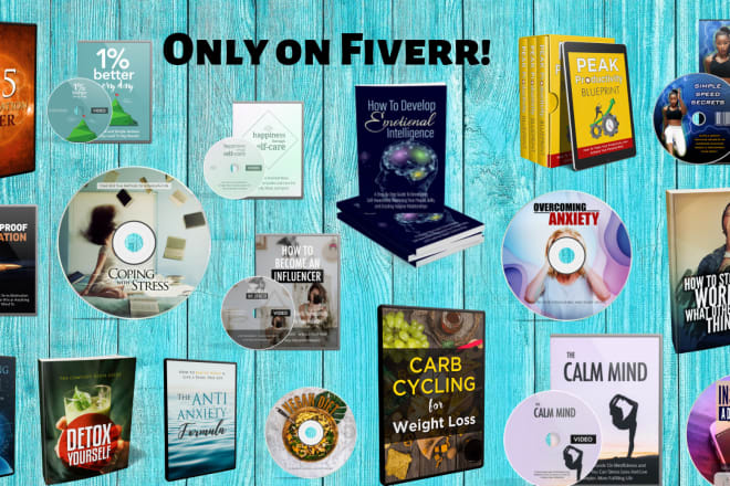 I will give you 5 video courses of your choice with plr, mrr or rr