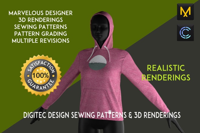 I will make marvelous designer clothes with sewing patterns