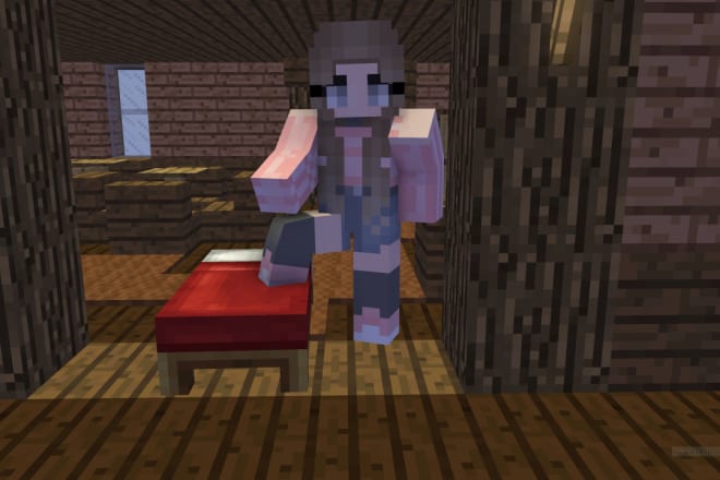 I will play any server or world in minecraft with you as a girl