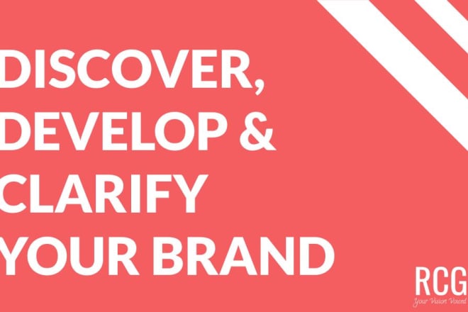 I will provide brand discovery and clarity coaching