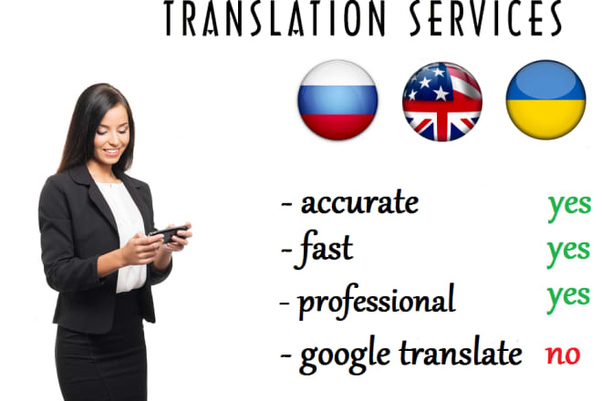 I will translate ukrainian or russian to english in 24 hours