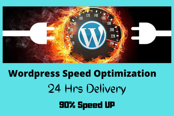 I will wordpress website speed optimization gtmetrix, increase wordpress speed upto 90