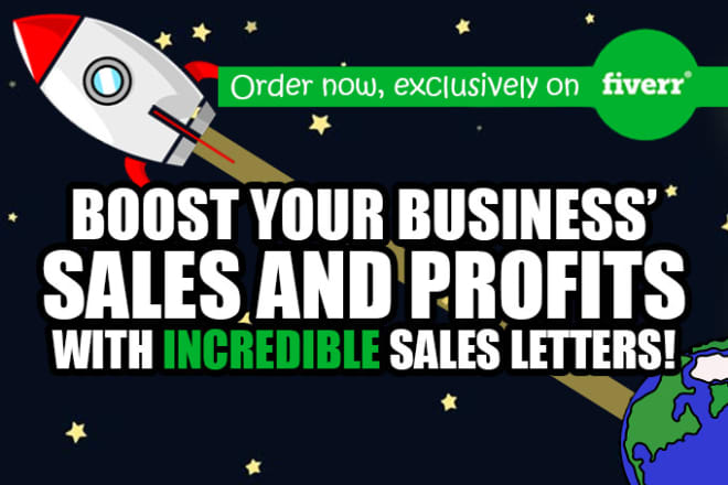 I will write killer sales pages that explode profits