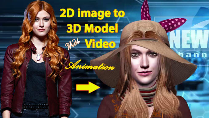 I will convert photos to 3d head talking videos in HD